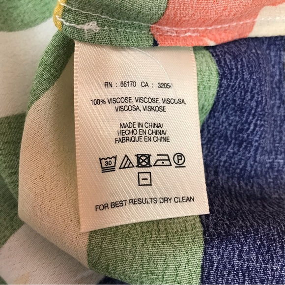 MAEVE 🧡 anthropology abstract over sized blouse - Picture 13 of 14